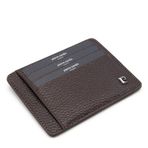 Pierre Cardin Unisex Deri Kredi Kartlık PC0422A41 (Kahve-Floater)