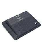 Pierre Cardin Unisex Deri Kredi Kartlık PC0422A41 (Lacivert-Floater)