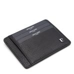Pierre Cardin Unisex Deri Kredi Kartlık PC0422A41 (Siyah-Floater)