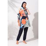 Pierre Cardin Uzun Kollu Fermuarlı Tesettür Mayo 231906 - 40 - Renkli