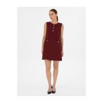 Pierre Cardin Vişne A Kesim Dokuma Elbise 50313272-VR223