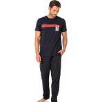 Pierre Cardin Y25 6077 Lacivert Erkek Penye Pijama Takımı - S