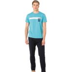 Pierre Cardin Y25 6077 Mavi Erkek Penye Pijama Takımı