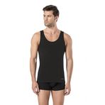 Pierre Cardin Yazılı Erkek Siyah Stretch Atlet Boxer Çamaşır Takımı