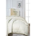 Pierre Cardin YOR00047 Çift Kişilik Yün Yorgan - 195 x 215 cm - Krem