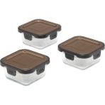 Pierre Cardin Zero Copper Cam 12CM 3'lü Saklama Kabı - Bakır