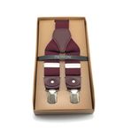 PİERRONİ Bordo Pantolon Askısı