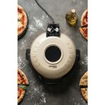 Pietra 12 in 1 Pizza Makinesi Lahmacun Tandır Ekmeği Bazlama ve Fırın Yemekleri Tepsi Hediyeli Cream