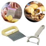 Piev Pratik Cips Dilimleyici Sapan Soyacak 2 Li Set