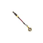 Pigado 1000 Ayar Gümüş Trabzon Kazaz Tesbih Püskülü Kırmızı