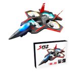 Piha S152 Drone Fırçasız Motor 2 Batarya Ile 20 Dakika Uçuş 720P Hd Kamera Işıklı Drone Kırmızı
