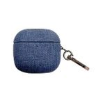 Piili Airpods 4 Kumaş Kılıf - Mavi