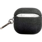 Piili Airpods 4.Nesil Kumaş Case Kulaklık Kılıfı Siyah