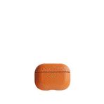 Piili Airpods Pro 2 Deri Kılıf - Turuncu