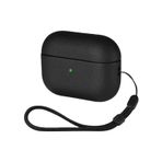 Piili Airpods Pro 3 Silicone Case Kulaklık Kılıfı Siyah