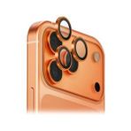 Piili Imperium iPhone 17 Pro/17 Pro Max Safir Ar-Af Lens Koruyucu- Turuncu
