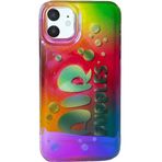 Piili iPhone 15 Fashion Series Air Buble Silikon Telefon Kılıfı