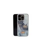 Piili iPhone 15 Pro Max Diamond Serisi Beyaz Telefon Kılıfı