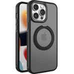 Piili IPhone 15 Pro Max Rotation Magsafe Telefon Kılıfı Siyah