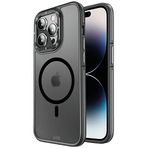 Piili iPhone 15 Pro Max Strong MagSafe Telefon Kılıfı Siyah