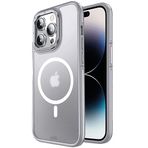 Piili Iphone 15 Pro Strong MagSafe Telefon Kılıfı Gri