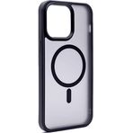 Piili iPhone 16 Focus Magsafe Mat Telefon Kılıfı Siyah