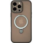 Piili iPhone 16 Plus Ring Mate Magsafe Telefon Kılıfı Gri