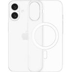 Piili iPhone 16 Plus Ultra İnce Magsafe 0.4 mm Telefon Kılıfı Mat Beyaz