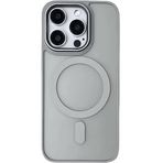 Piili iPhone 16 Pro Focus Magsafe Mat Telefon Kılıfı Gri