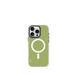 Piili iPhone 16 Pro Max Phantom Magsafe Yeşil Uyumlu Telefon Kılıfı