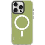 Piili iPhone 16 Pro Phantom Magsafe Telefon Kılıfı Yeşil