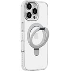 Piili iPhone 16 Pro Rotation Magsafe Telefon Kılıfı Şeffaf