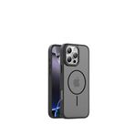 Piili iPhone 16 Pro Siyah Shadow Magsafe Uyumlu Telefon Kılıfı