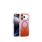 Piili ıPhone 17 Pro Gradient Magsafe Kılıf Turuncu