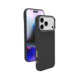 Piili ıPhone 17 Pro Kevlar Serisi Magsafe Kılıf Siyah