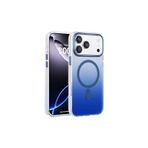 Piili iPhone 17 Pro Max Gradyan Magsafe Telefon Kılıfı Mavi