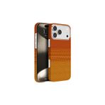 Piili Knit iPhone 17 Pro Max Kevlar Case G-45 Telefon Kılıfı Turuncu