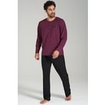 Pijadore 1687 Siyah Erkek Pijama Takımı