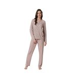 Pijadore Kadın Viskon Uzun Kollu Pijama Takımı 1725