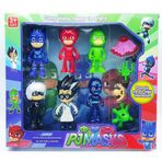 Pijamaskeliler Pjmasks Figür Oyuncakları 10 lu Set Pijamasks Figur