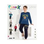 Pijamax Erkek Çocuk Pijama Takımı İnterlok Kışlık Uzun Kol
