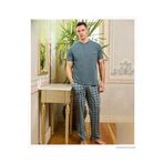 Pijamoni Erkek Düğme Yaka Kısa Kol Pijama Takımı 6850/99 - 1 Adet