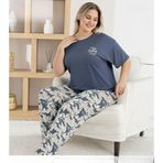 Pijamoni Kadın Ring Viskon Bisiklet Yaka Kısa Kol İnce Pijama Takımı 1445/9 - 1 Adet