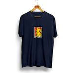 Pıkachu Baskılı/ Erkek Lacivert Renk T-Shirt / %100 Pamuk Premium Quality / Regular Fit - Siyah - 2XL