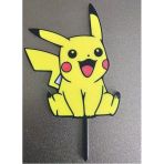 Pikachu Pasta Süsü Çocuk Doğum Günü Parti Süslemeleri Sevimli Karakter Masa Aksesuarı