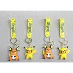 Pikachu Raichu Silikon Anahtarlık