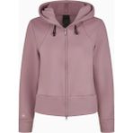 Pikeur Athleisure 8046 Kapüşonlu Lüks Fleece Kadın Spor Ceket - 44 - Açık Pembe