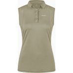 Pikeur Polo Sleeveless 7235 Lüks Kolsuz Spor Kadın Tişört - 42 - Yeşil