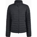 Pikeur Quilted Jacket 1012 Dik Yaka Lüks Kadın Mont - Lacivert - 34