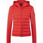 Pikeur Sports 7043 Kapüşonlu Lüks Hybrid Kadın Spor Ceket - 46 - Kırmızı